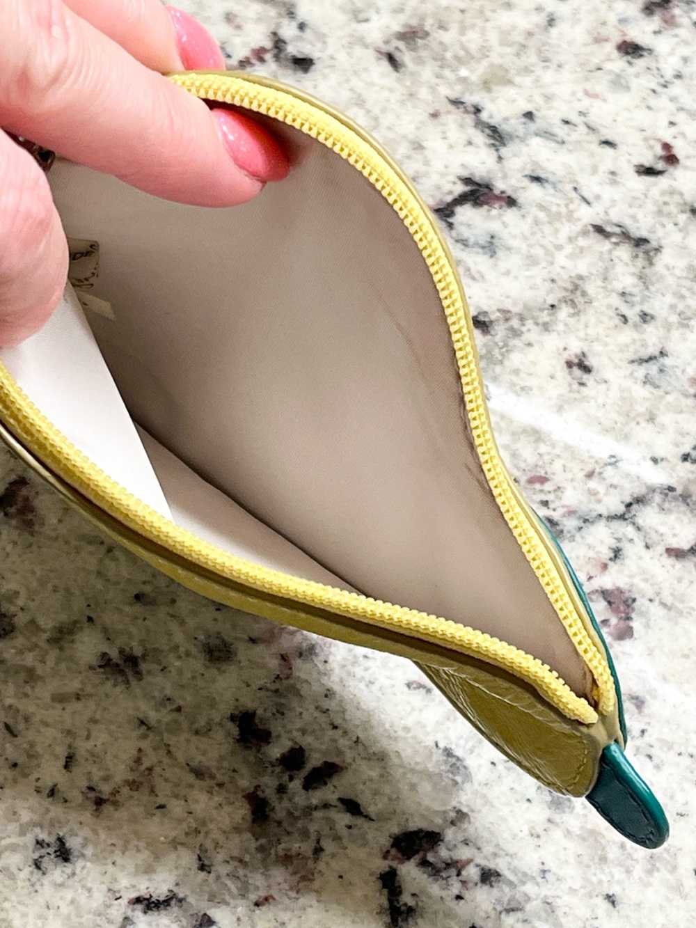 Coach Fruitcore Leather Pear Coin Purse EUC - Picture 12 of 12